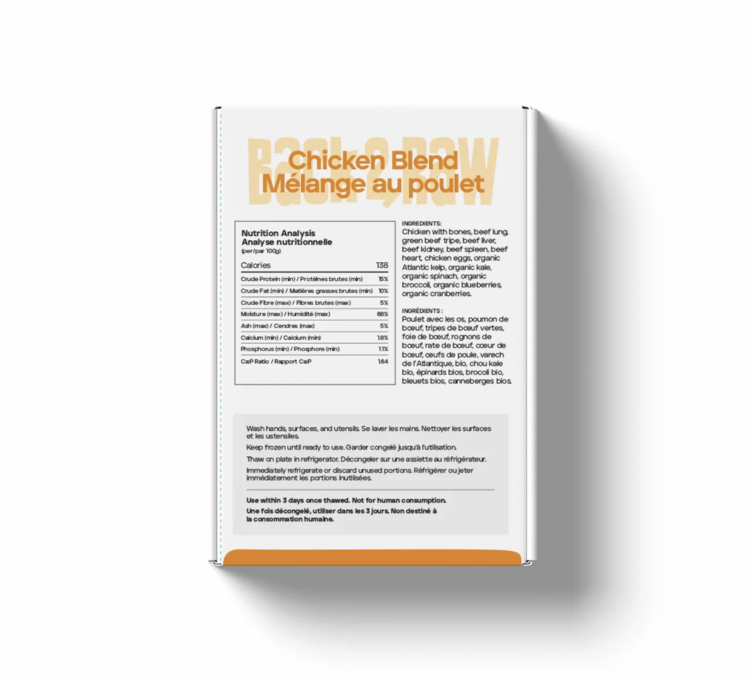 Back2Raw Back2Raw - Complete - Chicken Blend - 4lbs