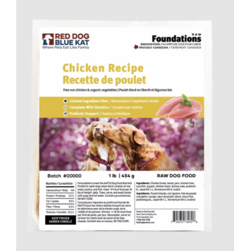 RDBK RDBK - Foundations Chicken - 1lb (4 x 0.25lb)