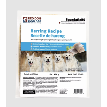 RDBK RDBK - Foundations Herring - 1lb  (4 x 0.25lb)