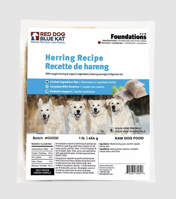 RDBK RDBK - Foundations Herring - 1lb  (4 x 0.25lb)