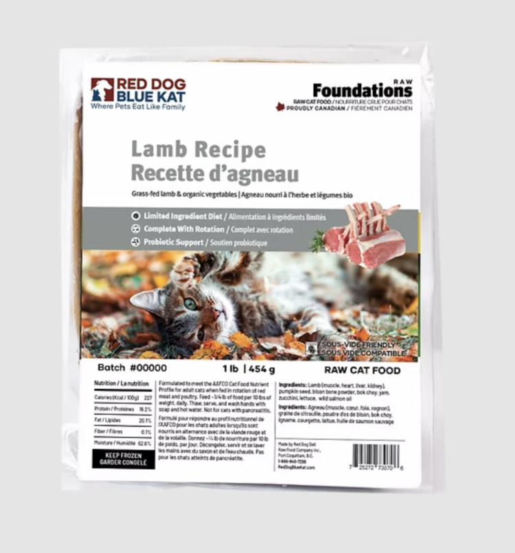 RDBK RDBK - CAT - Foundations Lamb - 1lb (4 x 0.25lb)
