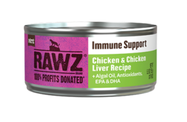 Rawz Rawz - CAT - Immune - Chicken & Chicken Liver - 5.5oz