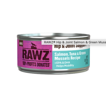 Rawz Rawz - CAT - Hip & Joint - Salmon w/Glm - 5.5oz