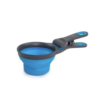 Dexas Dexas - Collapsible KlipScoop Pro Blue 0.5 Cup