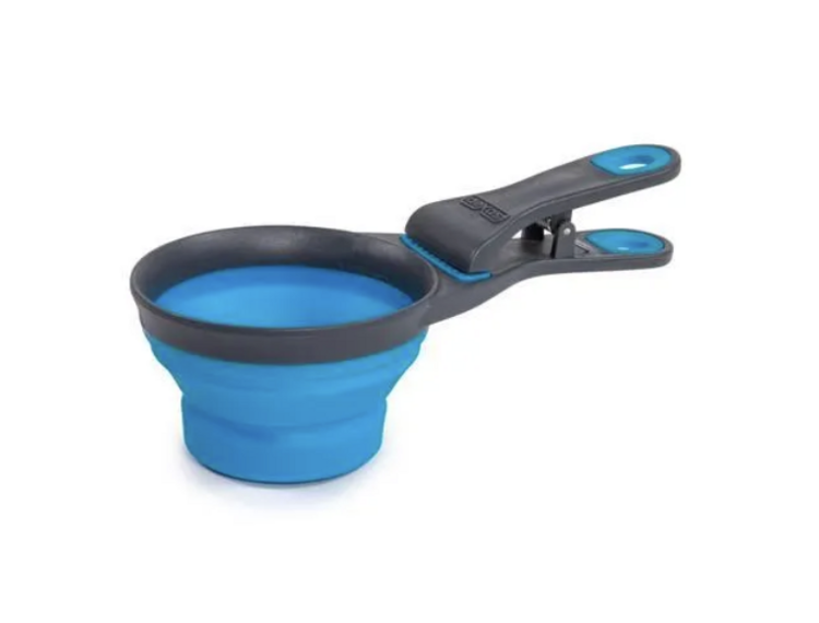 Dexas Dexas - Collapsible KlipScoop Pro Blue 0.5 Cup