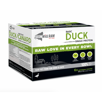 Iron Will Raw Iron Will - Basic - Duck - 6lbs