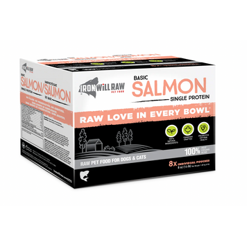 Iron Will Raw Iron Will - Basic - Salmon - 4lbs