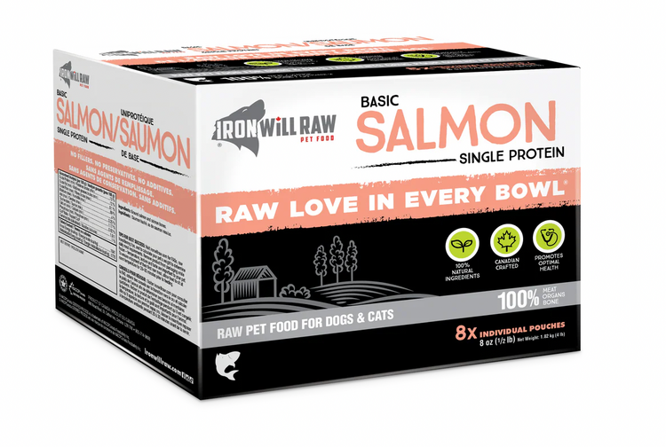 Iron Will Raw Iron Will - Basic - Salmon - 4lbs