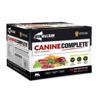 Iron Will Raw Iron Will Raw - Canine Complete - Beef Dinner - 6lbs