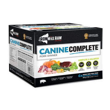 Iron Will Raw Iron Will Raw - Canine Complete - Pork Dinner - 6lbs