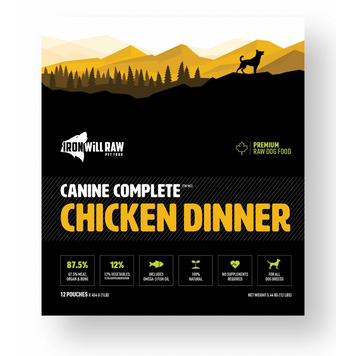 Iron Will Raw Iron Will Raw - Canine Complete - Chicken & Beef - 12lbs