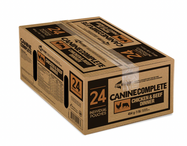 Iron Will Raw Iron Will Raw - Canine Complete - Chicken & Beef - 24lbs
