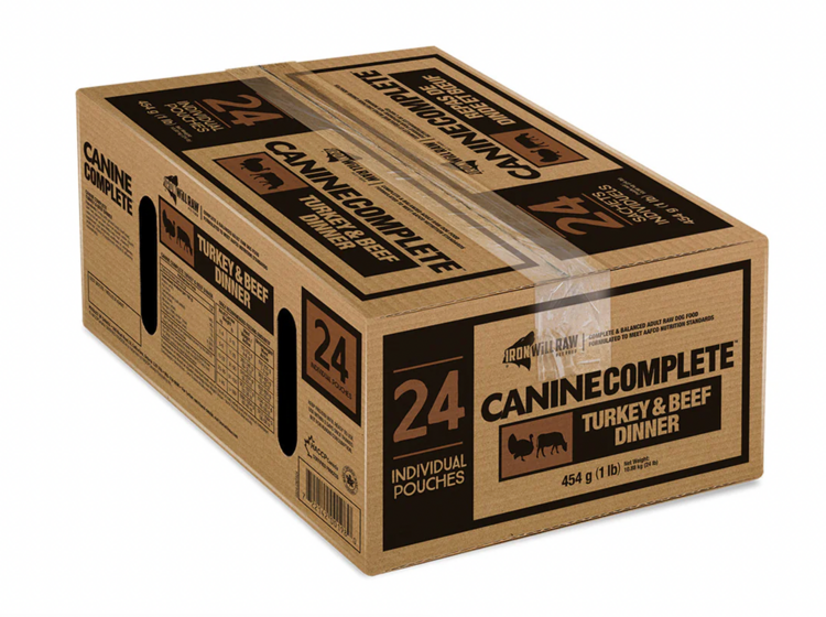 Iron Will Raw Iron Will Raw - Canine Complete - Turkey & Beef - 24lbs