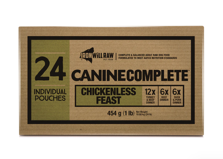 Iron Will Raw Iron Will Raw - Canine Complete - Chickenless Feast - 24lbs