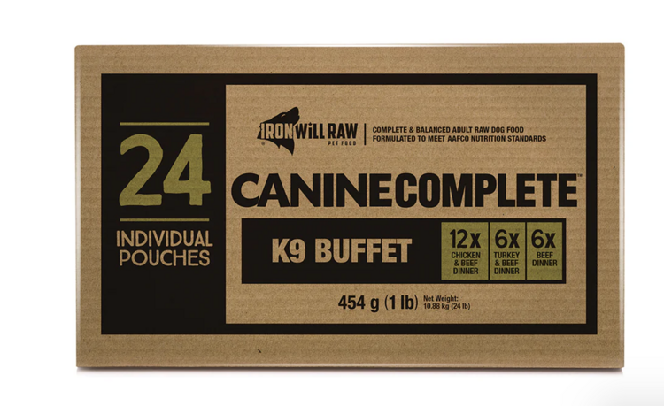 Iron Will Raw Iron Will Raw - Canine Complete - K9 Buffet - 24lbs