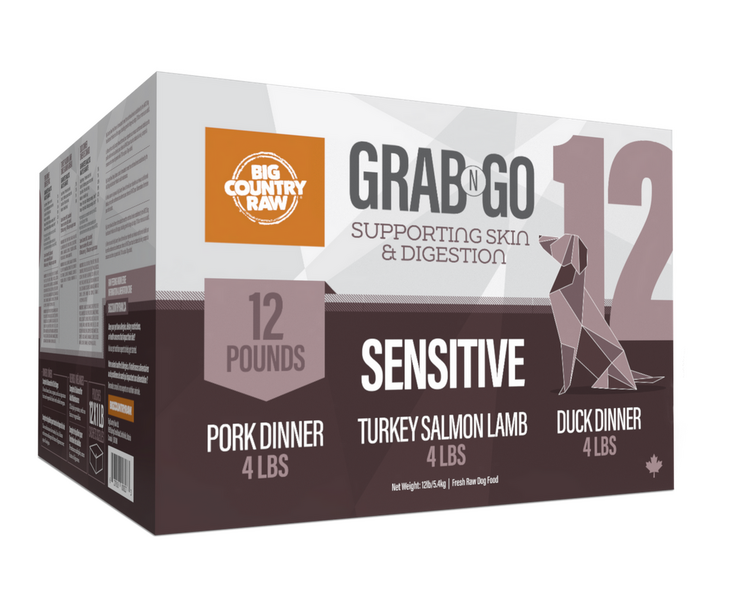 Big Country Raw BCR - Grab N Go - Sensitive - 12lbs