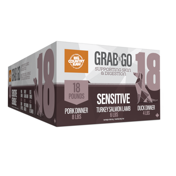 Big Country Raw BCR - Grab N Go - Sensitive - 18lbs
