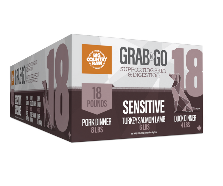 Big Country Raw BCR - Grab N Go - Sensitive - 18lbs
