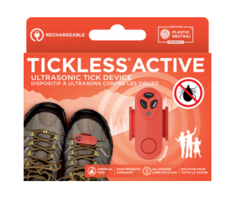 Tickless Tickless - Active - Ultrasonic Repellent (Rechargeable)