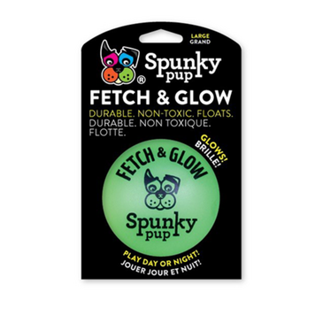 Spunky Pup Spunky Pup - Fetch & Glow Ball - Large