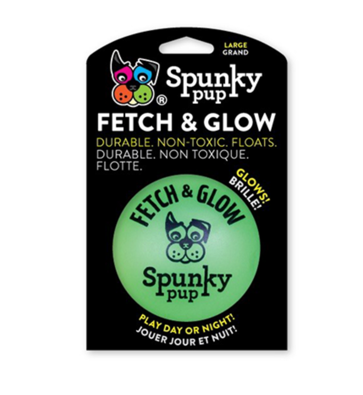 Spunky Pup Spunky Pup - Fetch & Glow Ball - Large