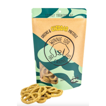 Winnie Lou Winnie Lou - Greens & Cheddar Pretzels - 4oz