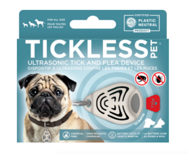 Tickless Tickless - Ultrasonic Tick & Flea Repellent - Beige