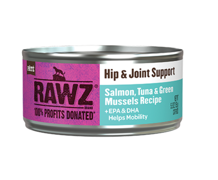 Rawz Rawz - CAT - Hip & Joint - Salmon w/Glm - 5.5oz