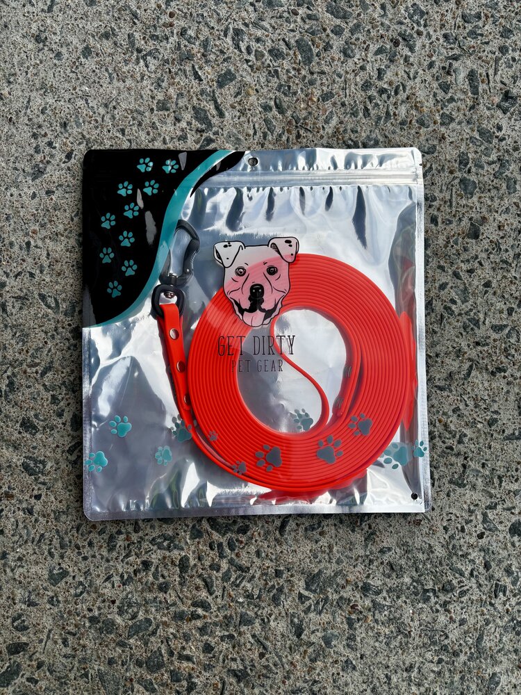 Get Dirty Dog Get Dirty - Long Line - Hunter Orange