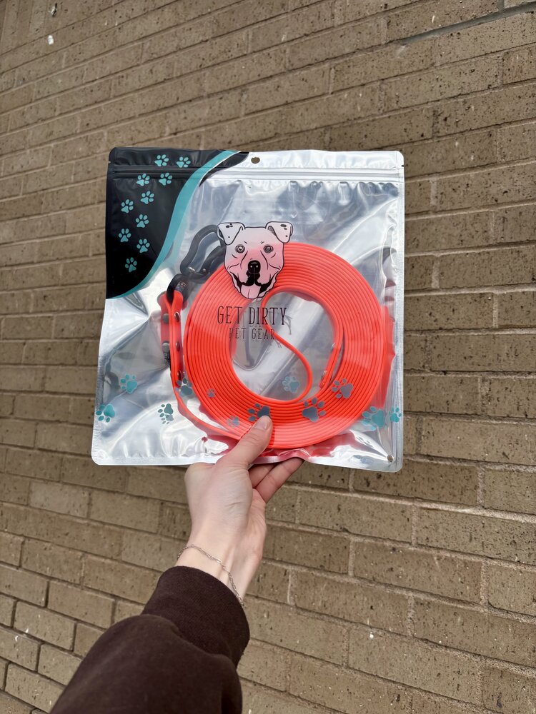 Get Dirty Dog Get Dirty - Long Line - Hunter Orange
