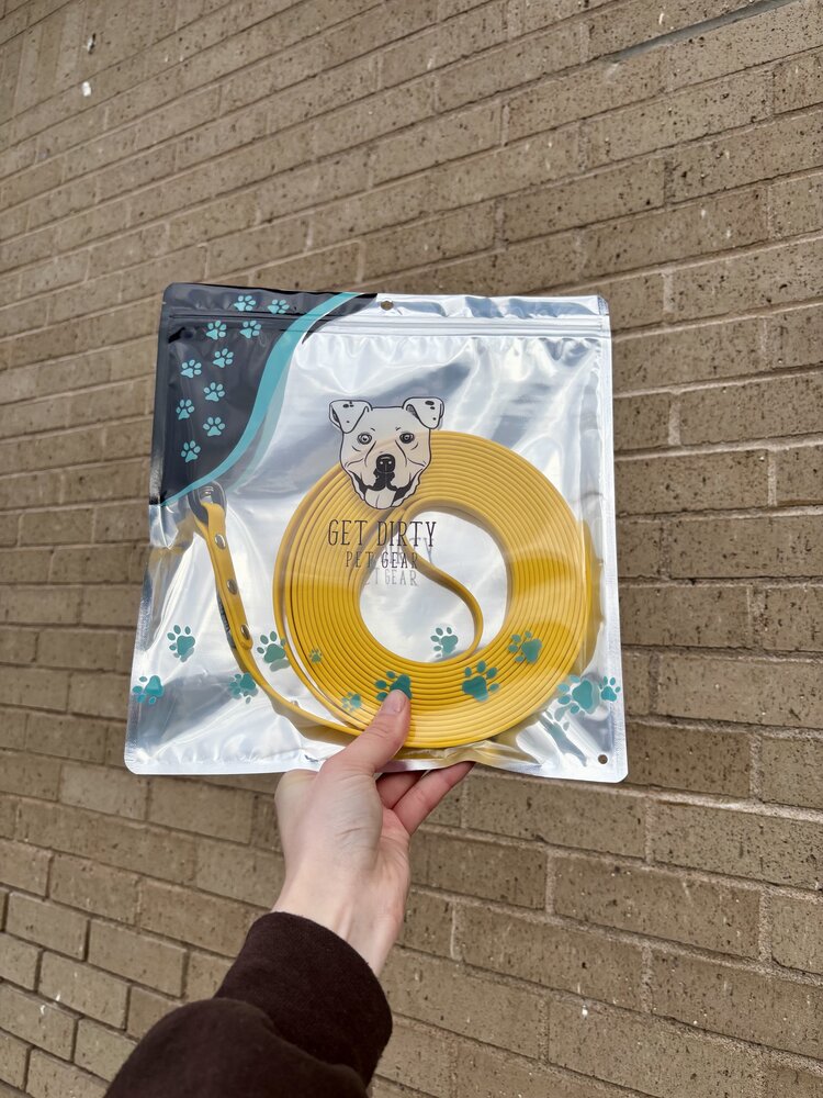 Get Dirty Dog Get Dirty - Long Line - Sunshine Yellow