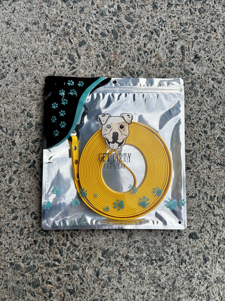 Get Dirty Dog Get Dirty - Long Line - Sunshine Yellow
