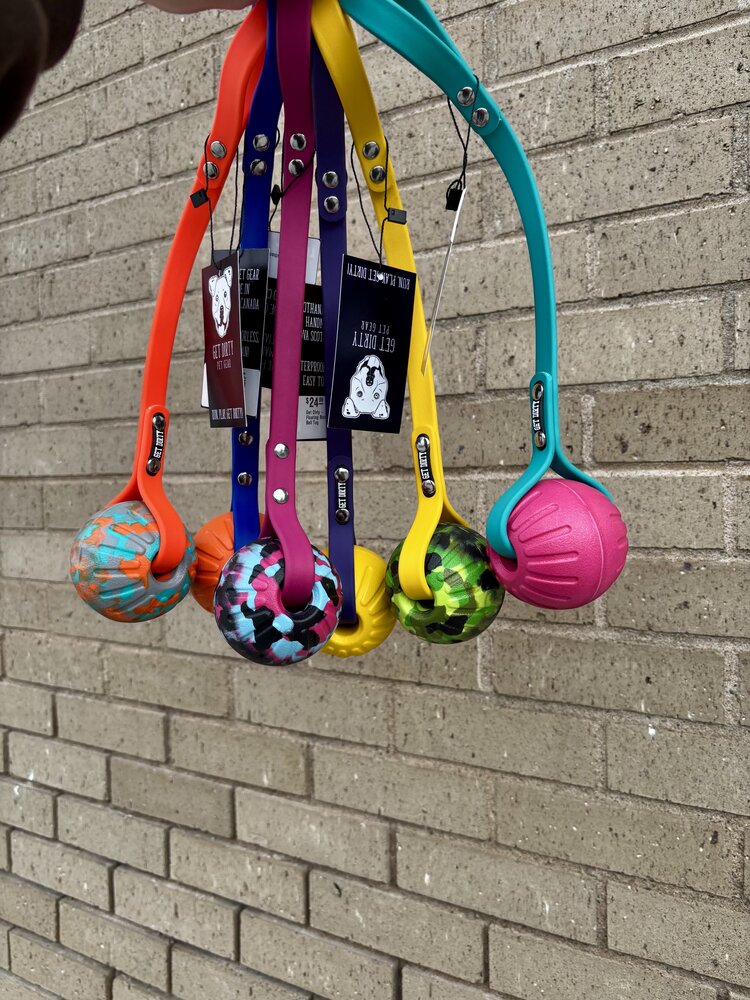 Get Dirty Dog Get Dirty - Floating Biothane Ball Tug