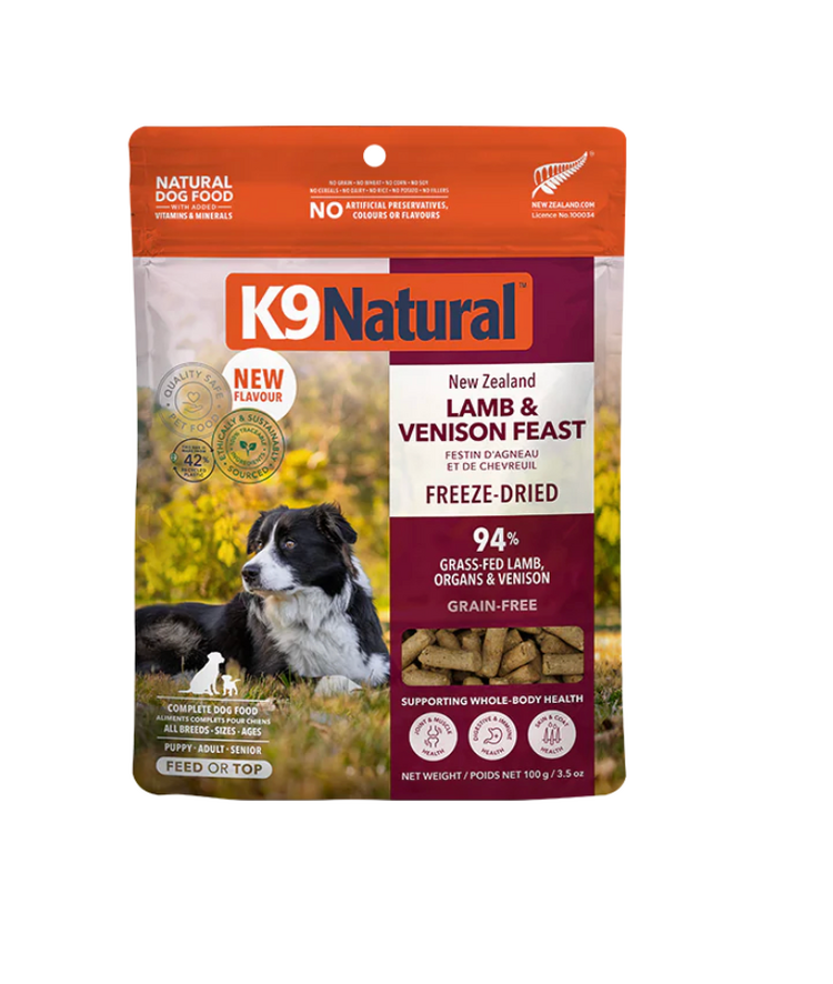 K9 Natural K9 Natural - Freeze Dried - Lamb & Venison - 100g