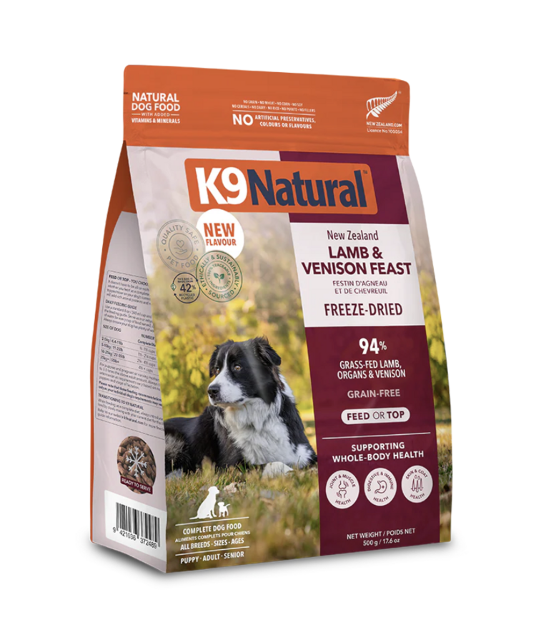 K9 Natural K9 Natural - Freeze Dried - Lamb & Venison - 100g