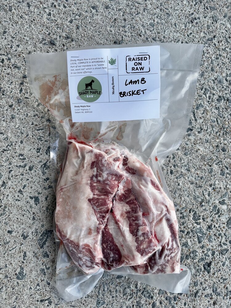 Shady Maple Raw Shady Maple - Lamb Briskets - 3pk