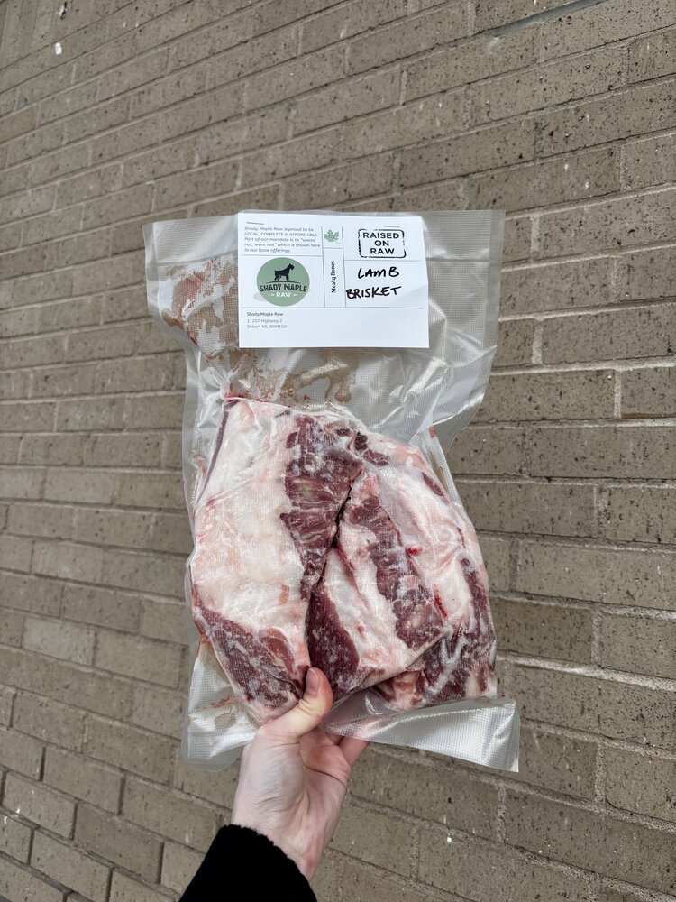 Shady Maple Raw Shady Maple - Lamb Briskets - 3pk