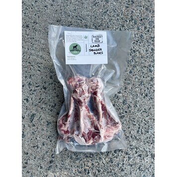Shady Maple Raw Shady Maple - Lamb Shoulder Blades - 3pk