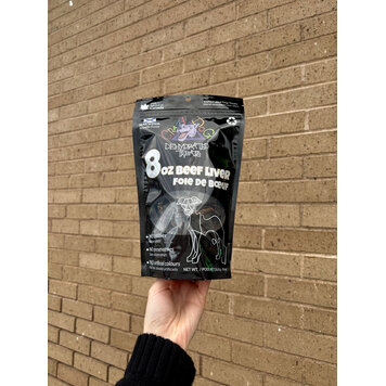 Crazy Dog Dehydrated Treats Crazy Dog - Beef Liver - 8oz
