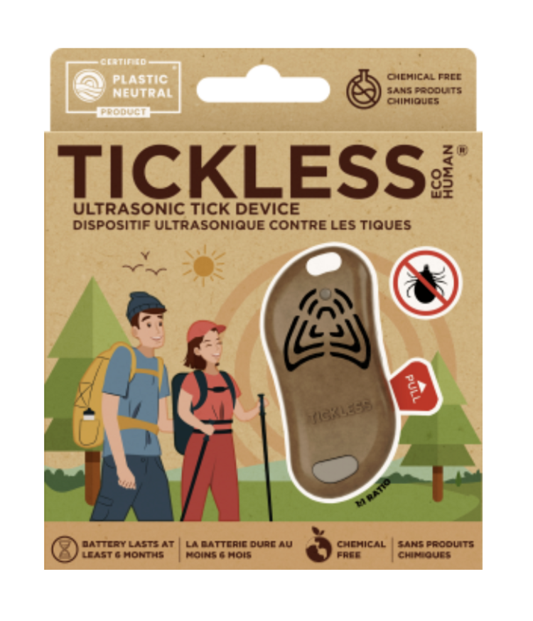 Tickless Tickless - Eco Human Ultrasonic Repellent - Brown
