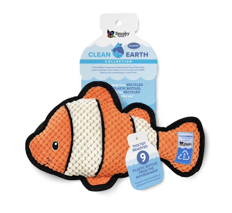 Spunky Pup Spunky Pup - Clean Earth - Clownfish