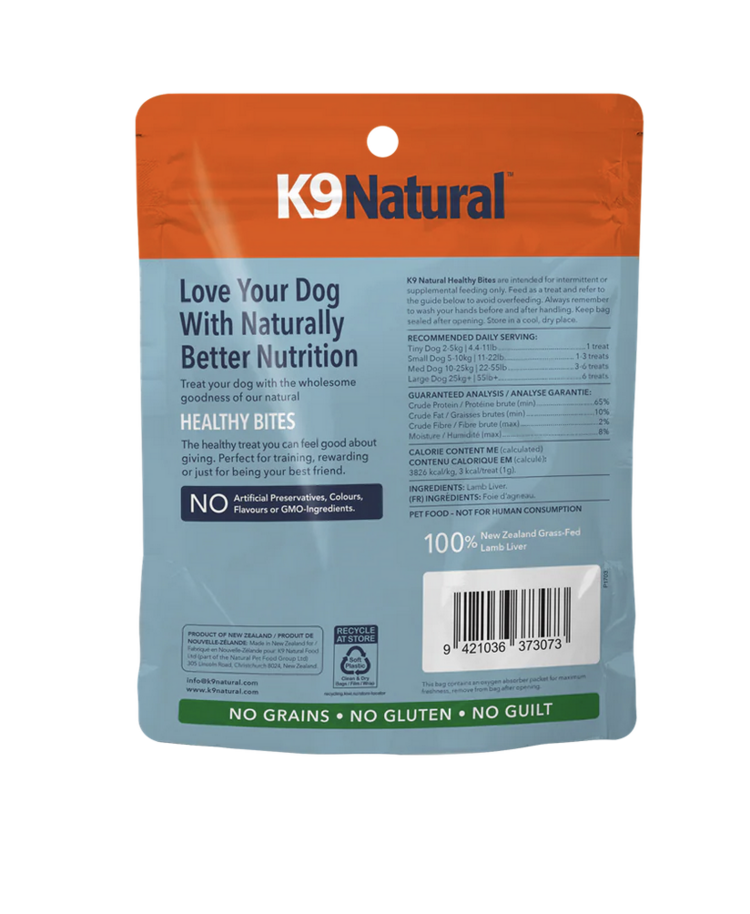 K9 Natural K9 Natural - Freeze Dried Lamb Liver - 50g