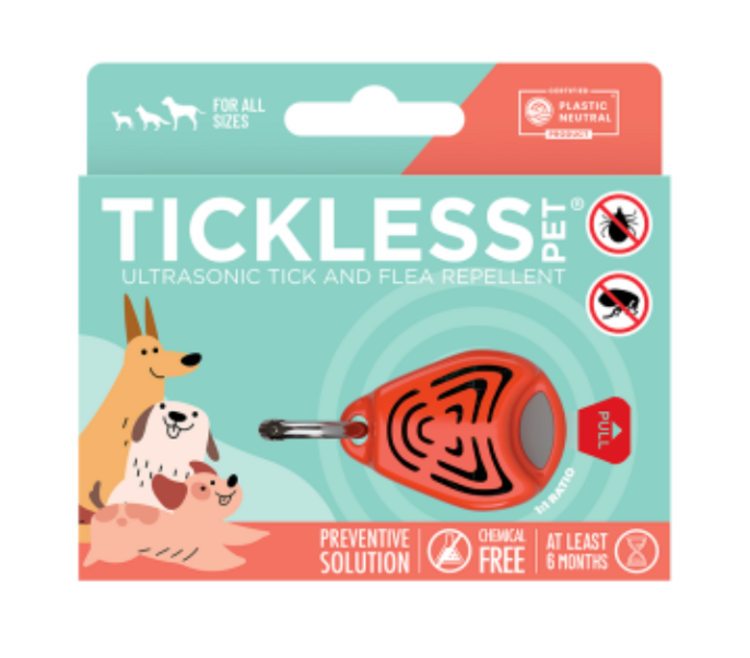 Tickless Tickless - Ultrasonic Medallion - Orange