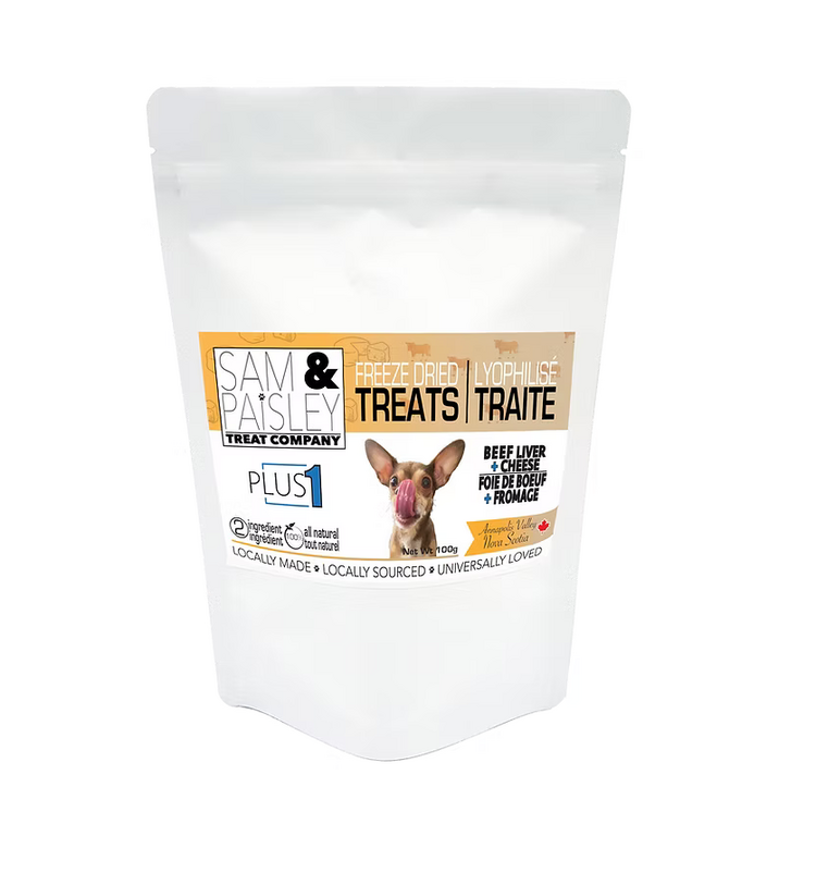 Sam & Paisley Sam & Paisley - Beef Liver & Cheese - 80g