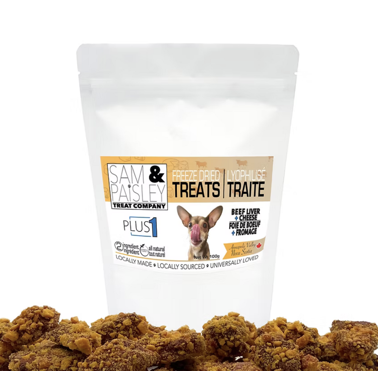 Sam & Paisley Sam & Paisley - Beef Liver & Cheese - 80g
