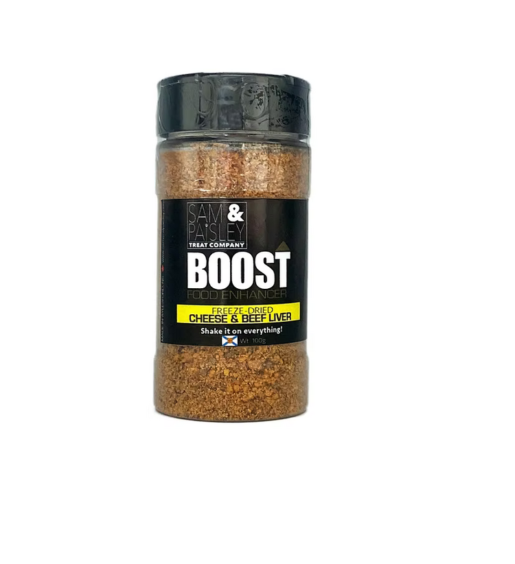 Sam & Paisley Sam & Paisley - Boost Topper - Beef Liver & Cheese - 100g