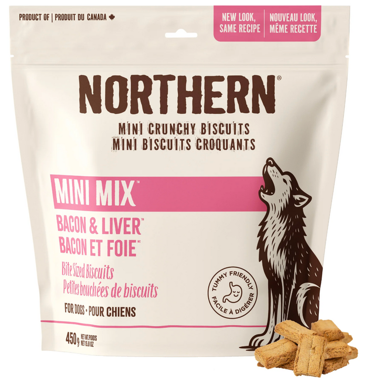 Northern Pet Northern - Mini Mix - Bacon & Liver - 450g