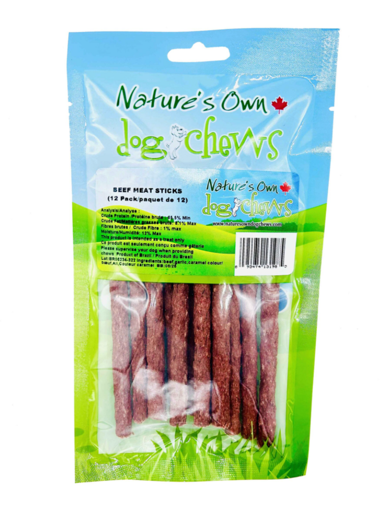 Nature's Own Nature's Own - Beef Meat Sticks - 12pk
