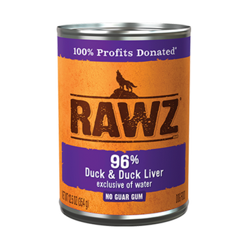 Rawz Rawz - Duck & Duck Liver - 12.5oz