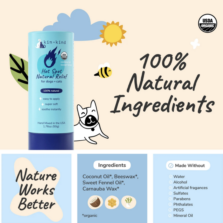 Kin & Kind Kin & Kind - Hot Spot Relief Stick